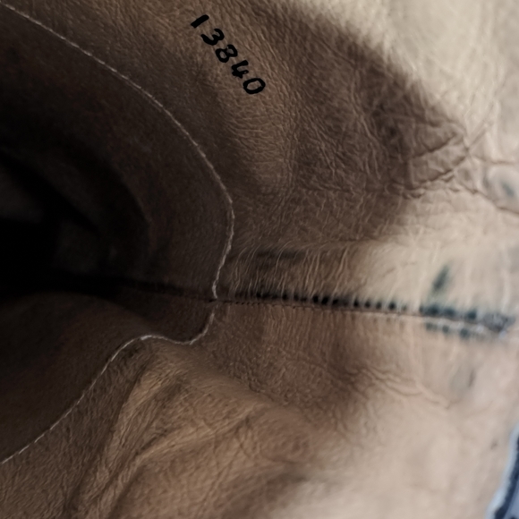 Frye 77207 Carson Tab Tall Western Boots Black SZ 6B - Picture 12 of 15